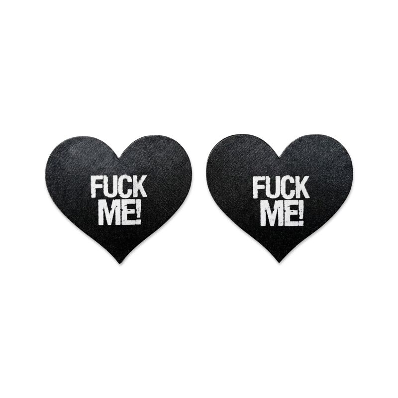 Пестис-сердечки Art of Sex - Fuck me, черный Пестис-сердечки Art of Sex - Fuck me, черный
