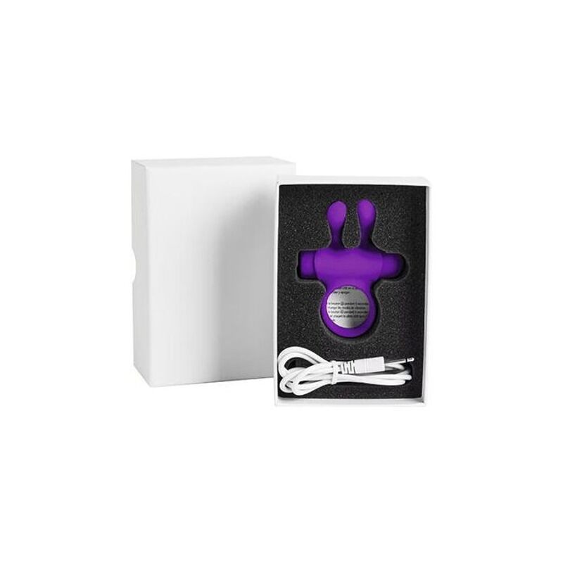 Эрекционное виброкольцо S Pleasures Premium Rabbit Ring фиолетовое, со съемной вибропулей и ушками Эрекционное виброкольцо S Pleasures Premium Rabbit Ring фиолетовое, со съемной вибропулей и ушками
