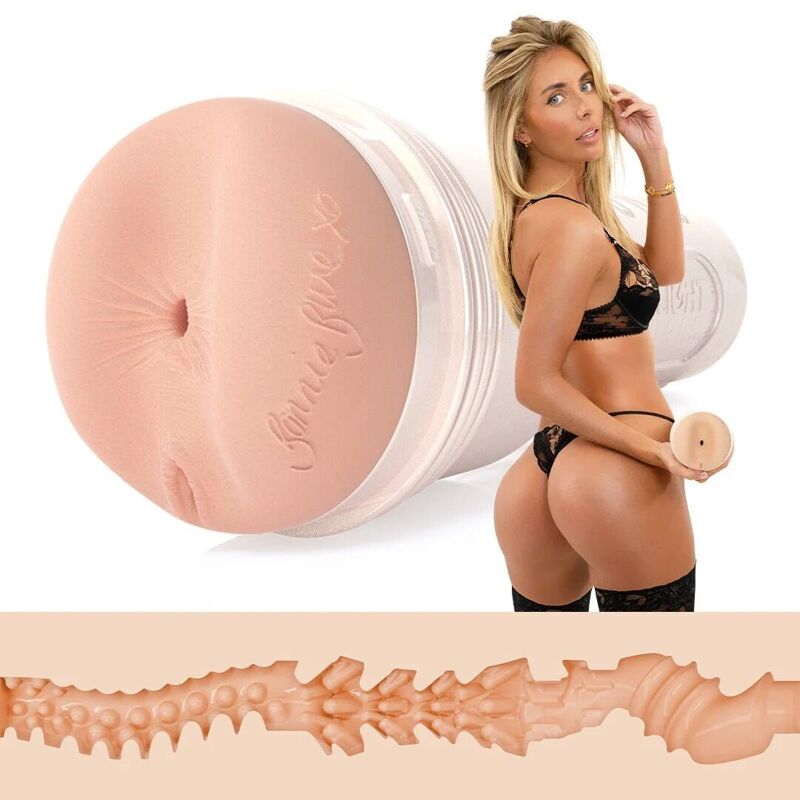 Мастурбатор Fleshlight Girls: Bonnie Blue Zero Miles, со слепка ануса, очень нежный