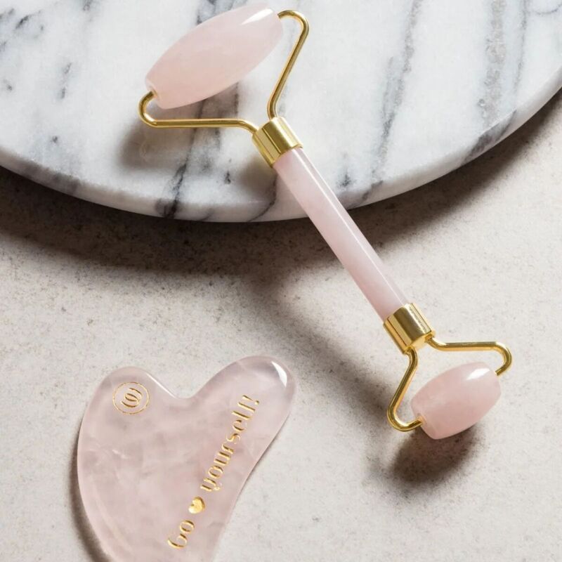 Набор массажеров гуаша Womanizer Gua Sha Set, роллер и скребок