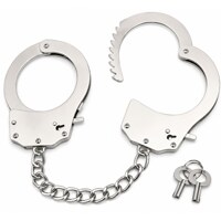 Наручники металлические DS Fetish, серебристые