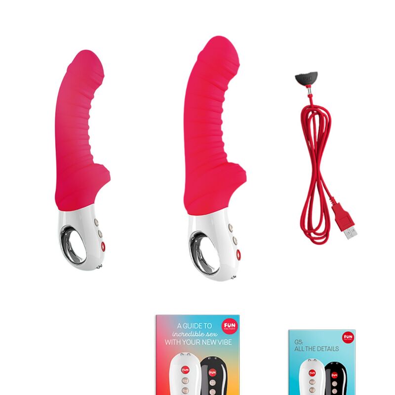 Вибратор для точки G Fun Factory TIGER india red (мятая упаковка!!!) Вибратор для точки G Fun Factory TIGER india red (мятая упаковка!!!)