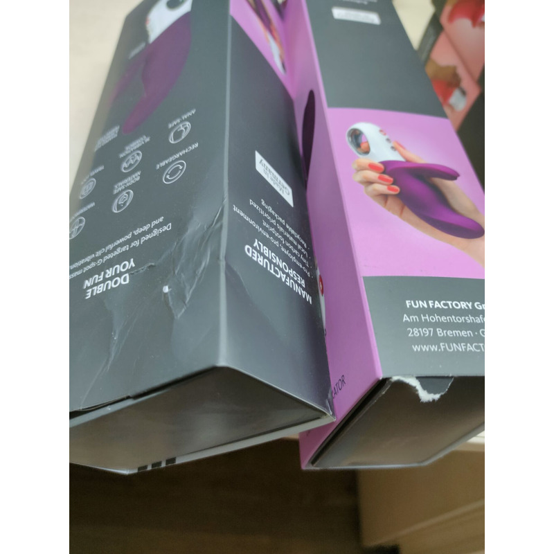 Вибратор-кролик Fun Factory MISS BI grape/white (мятая упаковка!!!) Вибратор-кролик Fun Factory MISS BI grape/white (мятая упаковка!!!)