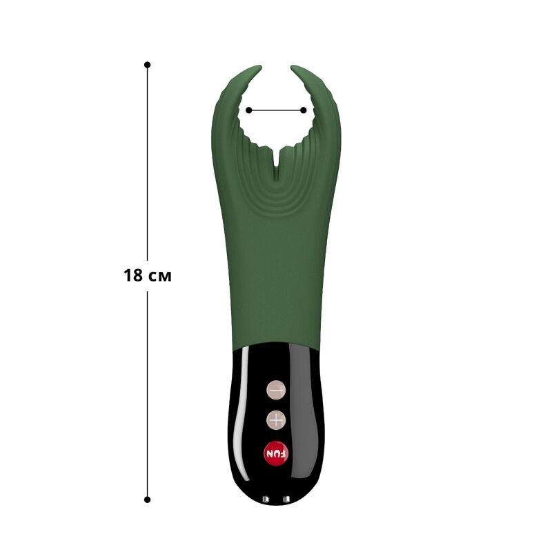 Вибратор для пениса Fun Factory MANTA moss green/black (мятая упаковка!!!) Вибратор для пениса Fun Factory MANTA moss green/black (мятая упаковка!!!)
