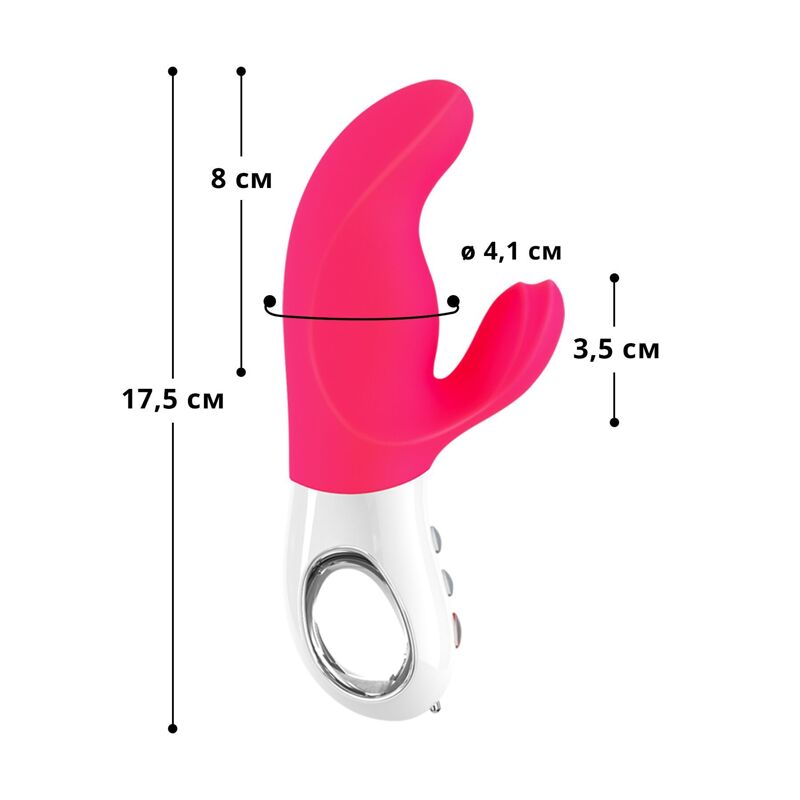 Вибратор-кролик Fun Factory MISS BI pink/white (мятая упаковка!!!) Вибратор-кролик Fun Factory MISS BI pink/white (мятая упаковка!!!)
