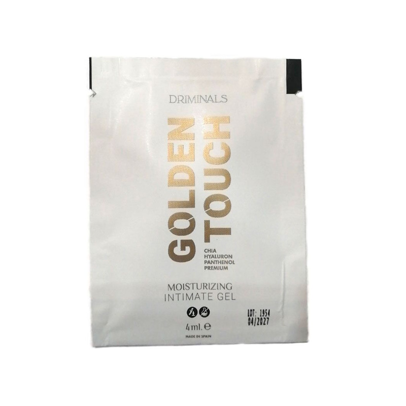 Распродажа!!! Пробник  гель-лубриканта Driminals Golden Touch 4 мл (срок 04.2027)