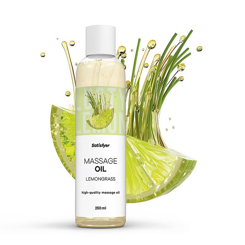Распродажа!!! Массажное масло Satisfyer Massage Oil Lemongrass 250 мл (срок 30.04.2027) Распродажа!!! Массажное масло Satisfyer Massage Oil Lemongrass 250 мл (срок 30.04.2027)