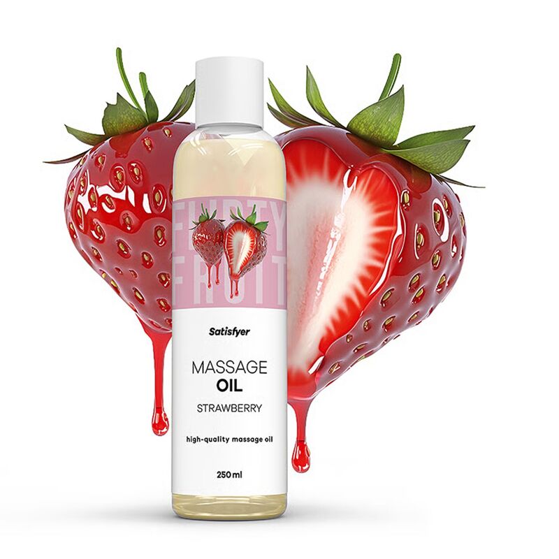 Распродажа!!! Массажное масло Satisfyer Massage Oil Strawberry 250 мл (срок 30.04.2027) Распродажа!!! Массажное масло Satisfyer Massage Oil Strawberry 250 мл (срок 30.04.2027)
