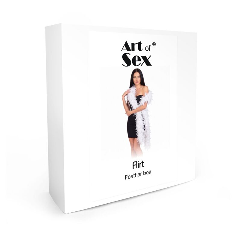 Боа из перьев Art of Sex, длина 2 метра, цвет белый Боа из перьев Art of Sex, длина 2 метра, цвет белый