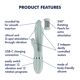 Вібратор-кролик Satisfyer Pearl Bunny 2 Greygreen Вібратор-кролик Satisfyer Pearl Bunny 2 Greygreen