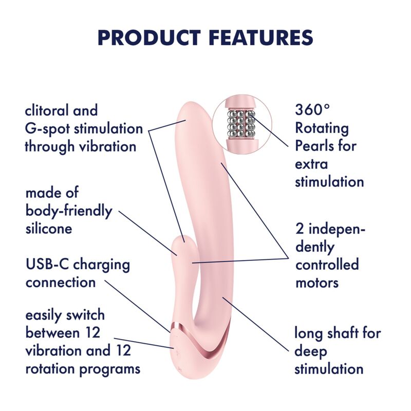 Вибратор-кролик Satisfyer Pearl Bunny 3 Вибратор-кролик Satisfyer Pearl Bunny 3
