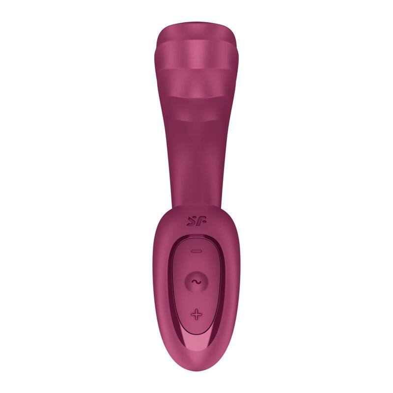 Вагінально-кліторальний вібратор Satisfyer G for Goddess 3 Wine Red, 2 мотори