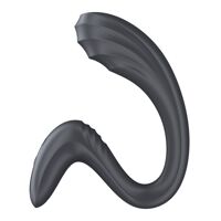 Вагінально-кліторальний вібратор Satisfyer G for Goddess 3 Dark Grey, 2 мотори