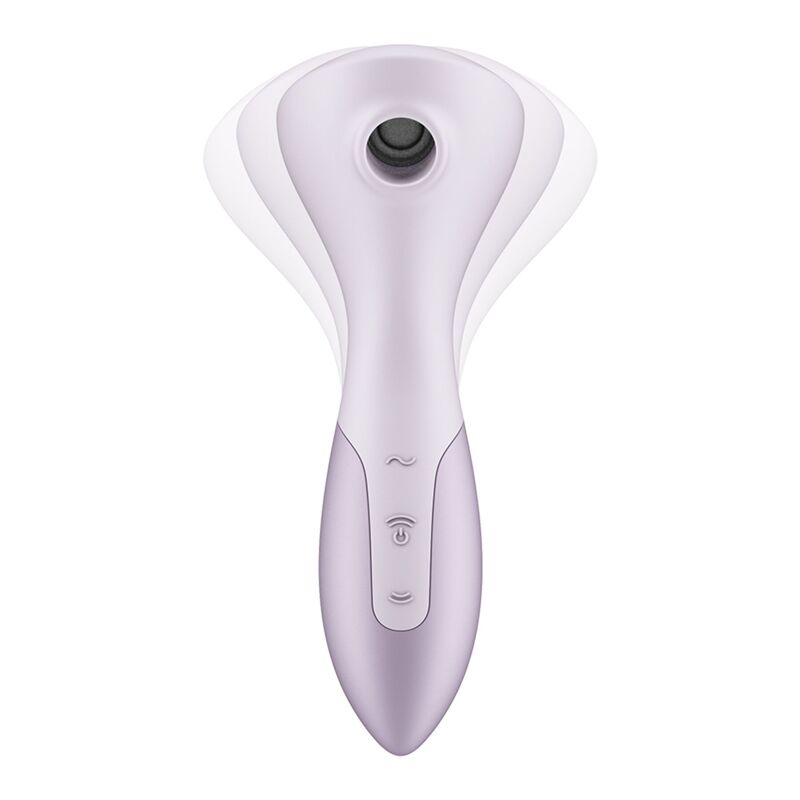 Вібромасажер Satisfyer Wand-erful з вакуумною кліторальною стимуляцією