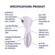 Вибромассажер Satisfyer Wand-erful с вакуумной клиторальной стимуляцией Вибромассажер Satisfyer Wand-erful с вакуумной клиторальной стимуляцией