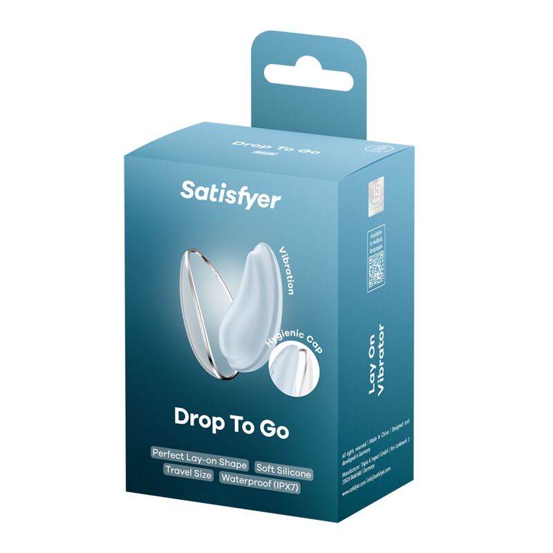 Вибратор Satisfyer Drop To Go Blue Вибратор Satisfyer Drop To Go Blue
