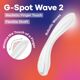 Вібратор Satisfyer G-Spot Wave 2 White, імітує доторкання пальця Вібратор Satisfyer G-Spot Wave 2 White, імітує доторкання пальця
