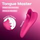Вибростимулятор для клитора Satisfyer Tongue Master с язычком Вибростимулятор для клитора Satisfyer Tongue Master с язычком