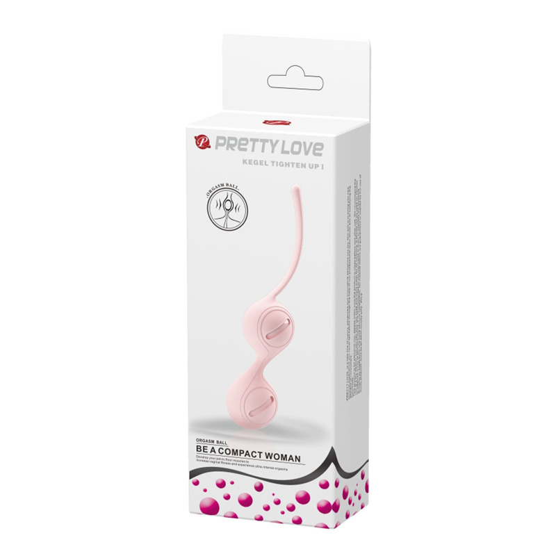 Вагинальные шарики Pretty Love Kegel Tighten розовые, 16.3 х 3.3 см