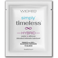 Пробник гібридного лубриканта Wicked Simply Timeless Hybrid без гліцерину, 6 мл