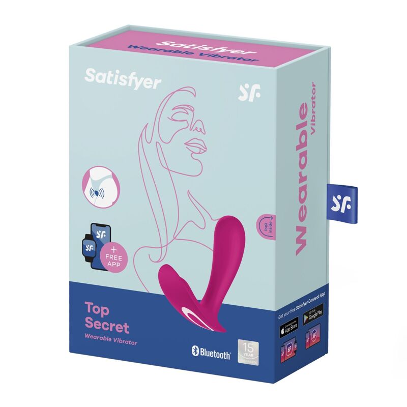 Смарт-вібратор у трусики Satisfyer Top Secret Pink (м'яте паковання!!!)