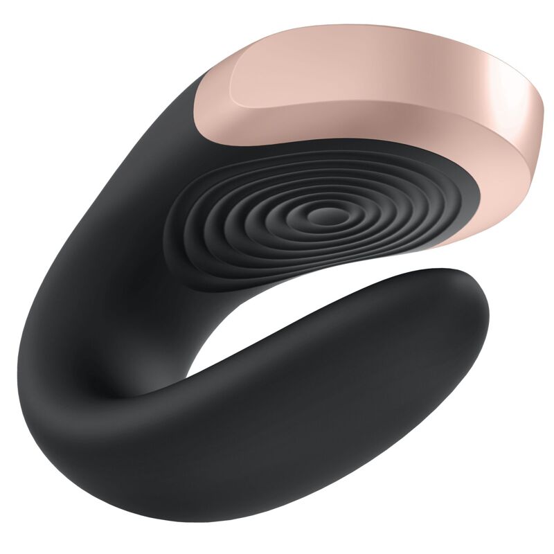 Смарт-вібратор для пар Satisfyer Double Love (Black) (м'яте паковання!!!) Смарт-вібратор для пар Satisfyer Double Love (Black) (м'яте паковання!!!)