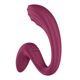 Вагінально-кліторальний вібратор Satisfyer G for Goddess 3 Wine Red (м'яте паковання!!!)