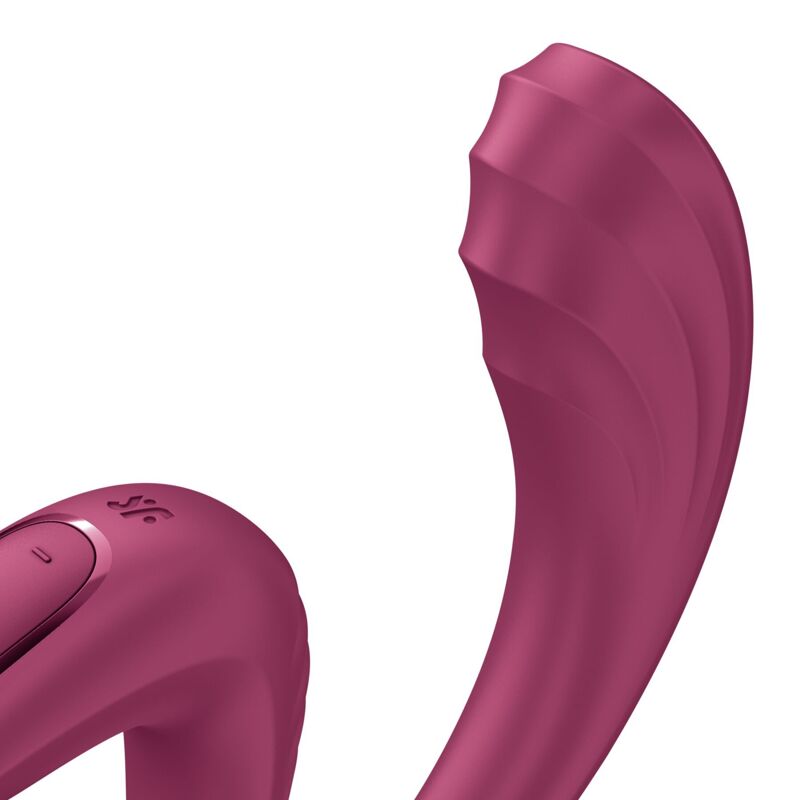 Вагінально-кліторальний вібратор Satisfyer G for Goddess 3 Wine Red (м'яте паковання!!!)