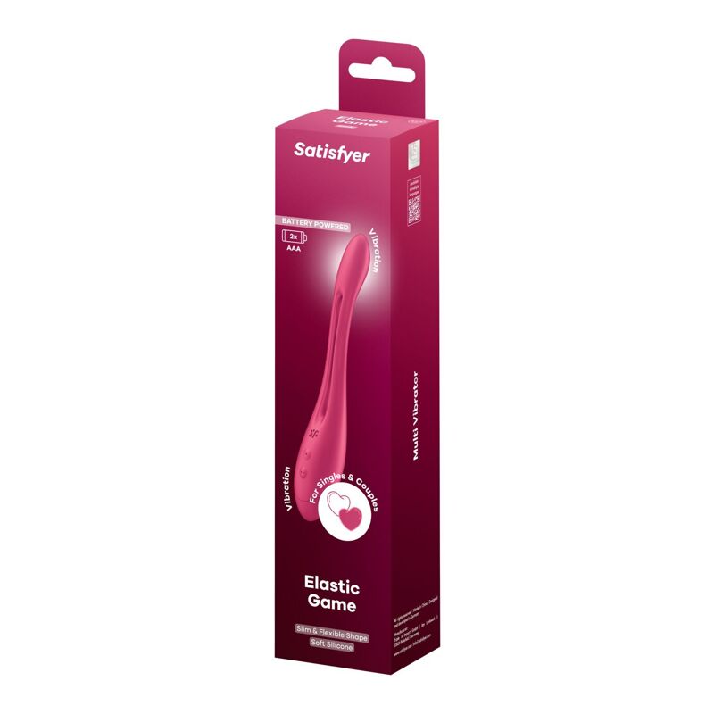 Універсальний гнучкий вібратор для пар Satisfyer Elastic Game Battery Series (м'яте паковання!!!) Універсальний гнучкий вібратор для пар Satisfyer Elastic Game Battery Series (м'яте паковання!!!)