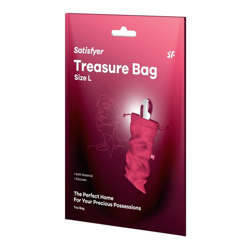 Мішечок для секс-іграшок Satisfyer Treasure Bag L (відкрите паковання!!!) Мішечок для секс-іграшок Satisfyer Treasure Bag L (відкрите паковання!!!)