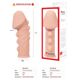 Насадка на член Kokos Extreme Sleeve ES.09 розмір M (тріснуло паковання!!!) Насадка на член Kokos Extreme Sleeve ES.09 розмір M (тріснуло паковання!!!)
