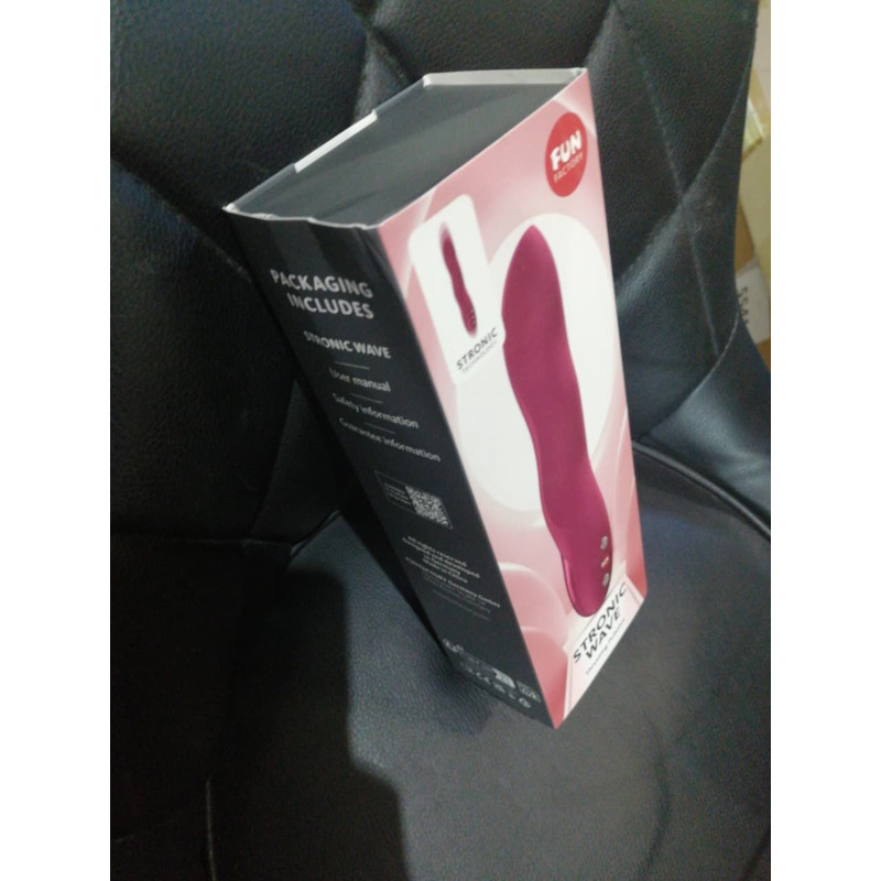 Пульсатор для точки G Fun Factory Stronic Wave Wine Red (мятая упаковка!!!)
