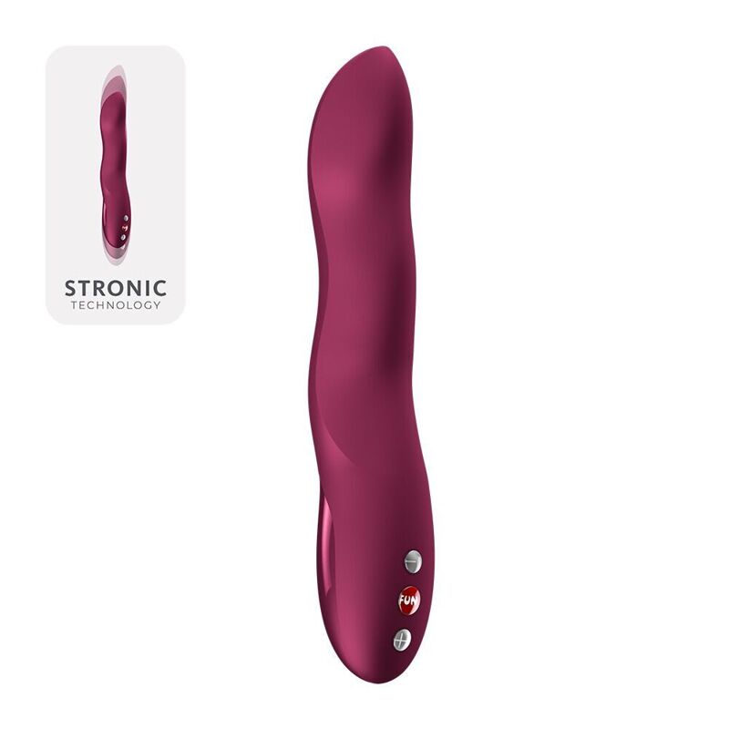 Пульсатор для точки G Fun Factory Stronic Wave Wine Red (мятая упаковка!!!)