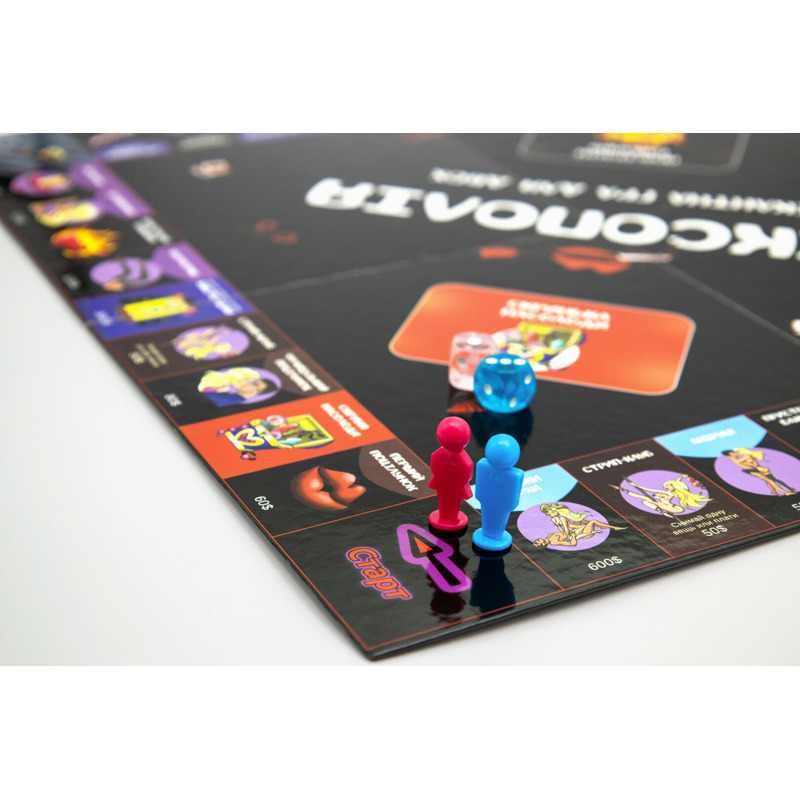 Игра для двоих «Сексополия» с интимными заданиями и аксессуарами, 18+, украинский язык Игра для двоих «Сексополия» с интимными заданиями и аксессуарами, 18+, украинский язык