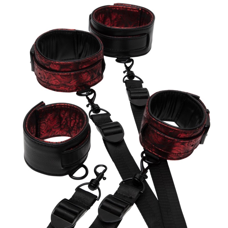 Фиксатор на кровать Fifty Shades of Grey Sweet Anticipation Reversible Under Mattress Restraint Set Фиксатор на кровать Fifty Shades of Grey Sweet Anticipation Reversible Under Mattress Restraint Set