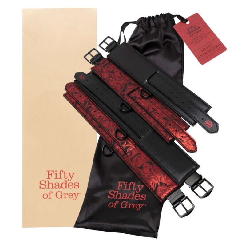 Фиксатор на кровать Fifty Shades of Grey Sweet Anticipation Reversible Under Mattress Restraint Set Фиксатор на кровать Fifty Shades of Grey Sweet Anticipation Reversible Under Mattress Restraint Set