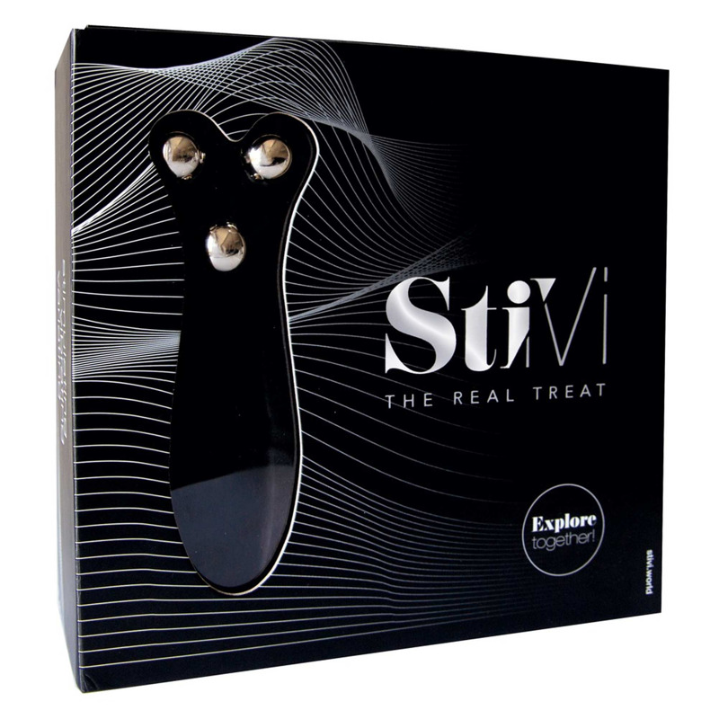 Вибратор для пар StiVi - The Real Threat Partner Vibrator - Black