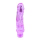 Вибромассажер Chisa Crystal Jelly Limerence с ярко выраженной головкой, фиолетовый