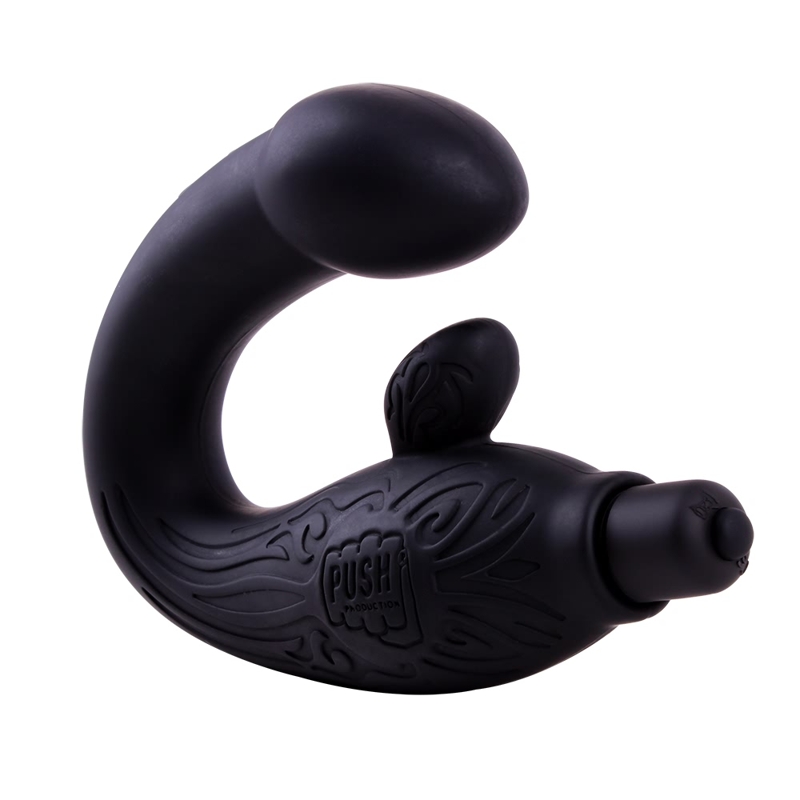 Массажёр простаты Chisa Black Mont P-Spot Perineum Massager с вибрацией, черный Массажёр простаты Chisa Black Mont P-Spot Perineum Massager с вибрацией, черный