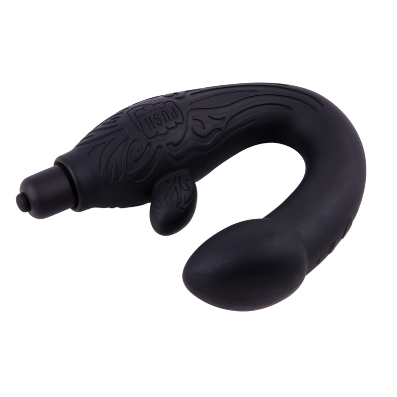 Массажёр простаты Chisa Black Mont P-Spot Perineum Massager с вибрацией, черный