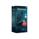 Массажер простаты размер S, XPANDER X4+ rechargeable PowerRocket, черный, 9.5 см