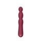 Вибратор классический гибкий Chisa Lust Ripple Lapper, бордовый