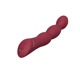 Вибратор классический гибкий Chisa Lust Ripple Lapper, бордовый