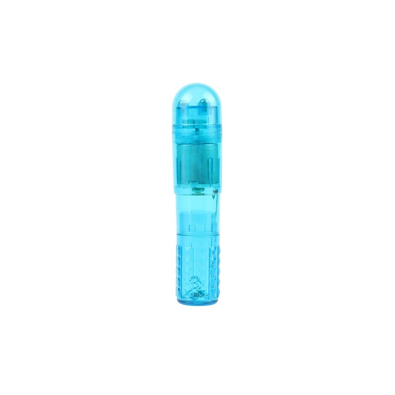 Мини-вибратор со сменными насадками Chisa Basic Luv Theory Ultimate Massager, голубой Мини-вибратор со сменными насадками Chisa Basic Luv Theory Ultimate Massager, голубой
