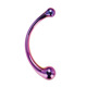 DT21835 Изогнутый стеклянный фаллоимитатор Dream Toys GLAMOUR GLASS CURVED WAND