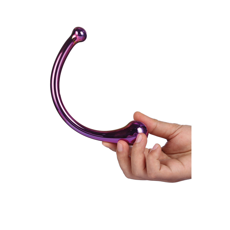 DT21835 Изогнутый стеклянный фаллоимитатор Dream Toys GLAMOUR GLASS CURVED WAND