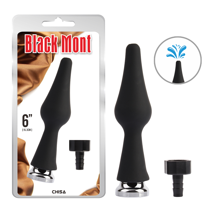 Насадка на анальный душ Chisa Black Mont, черная