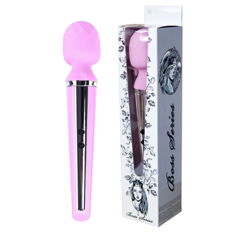 Вибро-Микрофон Massager Genius USB Рожевий 10 Function
