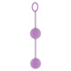 Вагинальные шарики Toy Joy Rock end Roll Balls силикон Фиолетовые