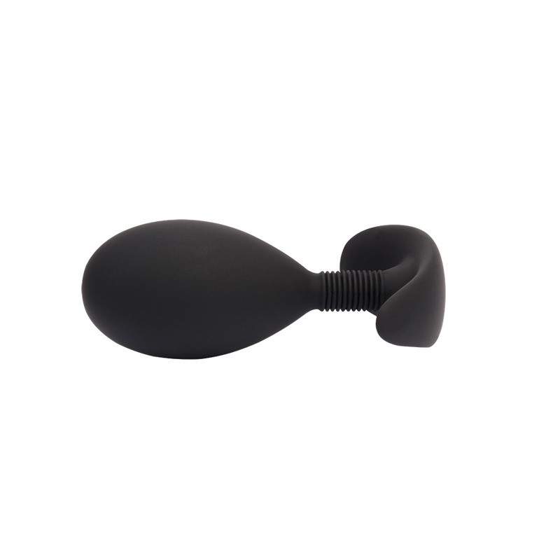 Анальная пробка со стопером Chisa Black Mont, черный, L
